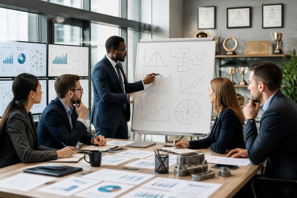 découvrez les principes fondamentaux du 6 sigma, les étapes de certification et ses applications statistiques dans le lean management pour optimiser la qualité et la performance des entreprises.