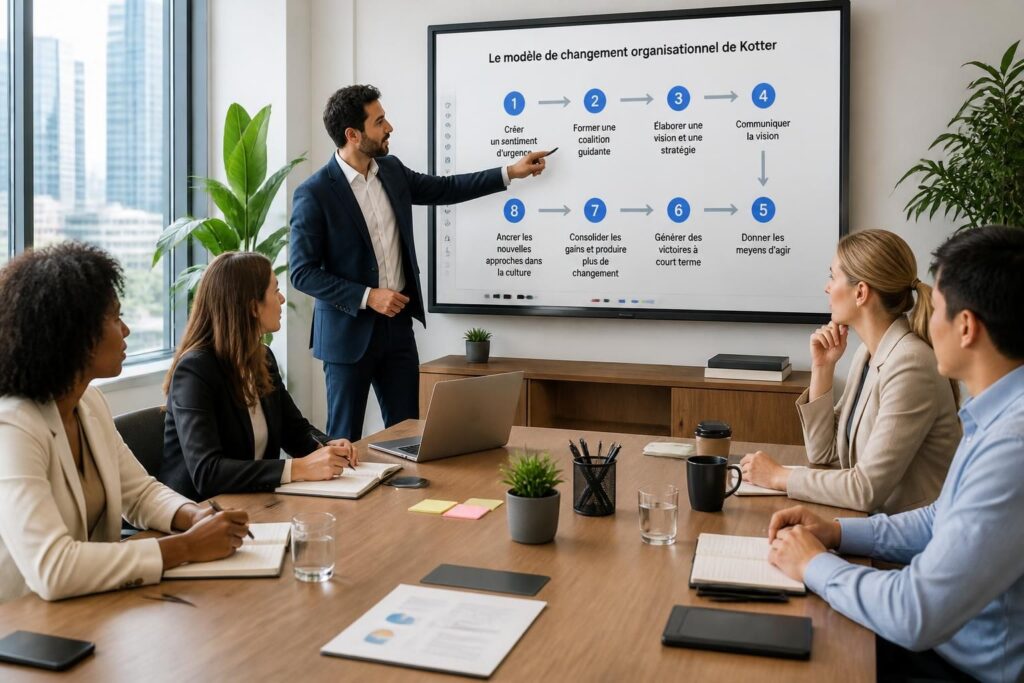 découvrez comment appliquer efficacement la méthode kotter pour réussir le changement organisationnel et transformer votre entreprise avec succès.