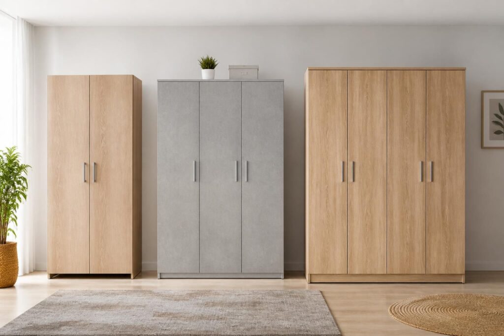 découvrez notre sélection d'armoires pas chères sur cdiscount : modèles pratiques 2, 3 et 4 portes pour organiser votre intérieur à petit prix.