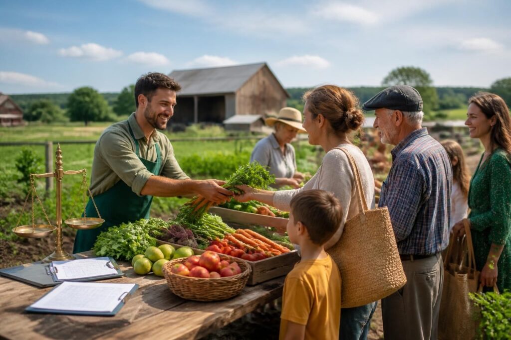 découvrez la définition de la vente directe en agriculture et comprenez le cadre juridique qui encadre cette pratique pour favoriser les échanges entre producteurs et consommateurs.