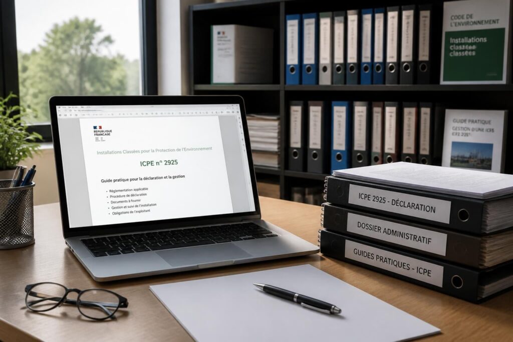 découvrez notre guide pratique complet et les documents officiels pour la déclaration icpe 2925, facilitant vos démarches administratives en conformité avec la réglementation.