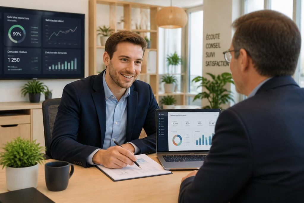 découvrez comment améliorer la gestion de la relation client en entreprise avec notre exemple client, optimisant la satisfaction et la fidélisation.