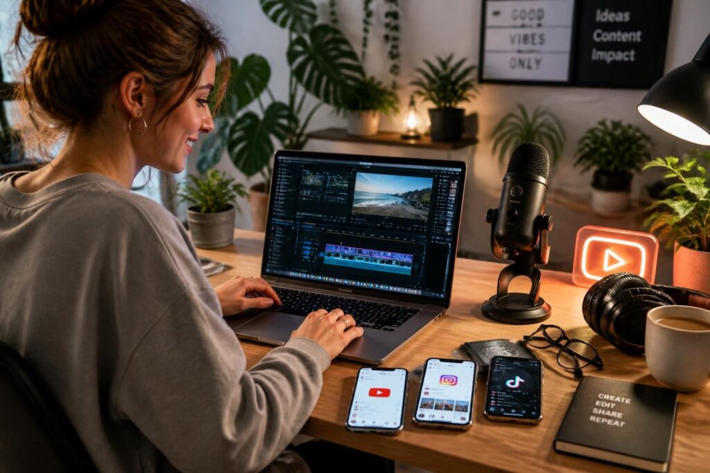apprenez à monter vos vidéos facilement pour tiktok, instagram et youtube grâce à nos conseils pratiques et astuces simples, même sans expérience.
