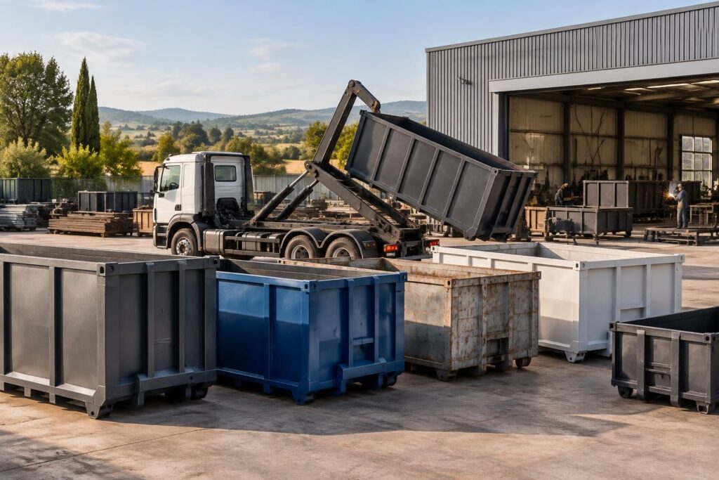 découvrez les fabricants de bennes amovibles dans le sud-ouest et trouvez des solutions adaptées à vos besoins de collecte, de transport et de gestion des déchets.